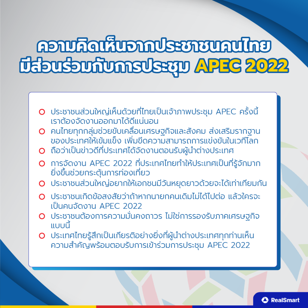 การประชุม APEC 2022